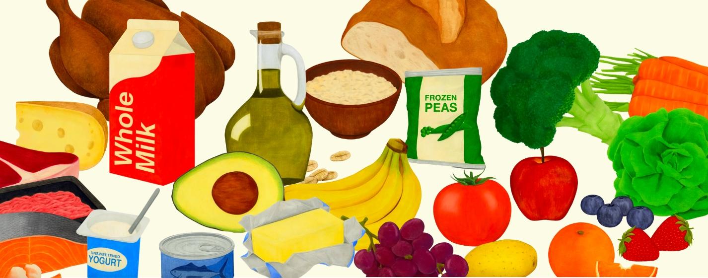 균형 잡힌 식사로 느끼는 편안함